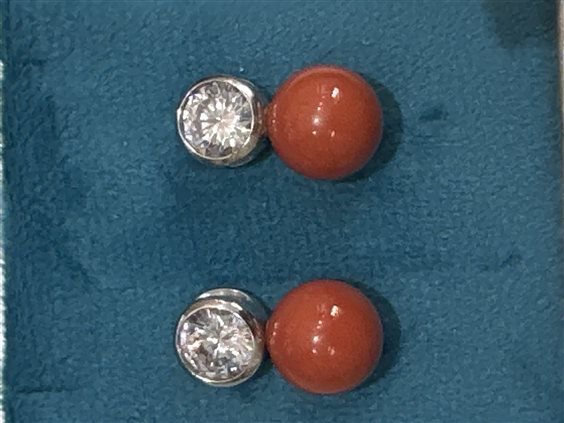 Orecchini Domar Donna in Argento Zircone ORAR-255-280 - ORAR-255-280